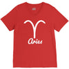 aries zodiac V-Neck Tee
