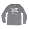lets bomb the shit outta them Long Sleeve Shirts