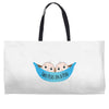 Two Peas In a Pod Twin Baby Boys Weekender Totes