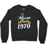 kings are born in 1970 Crewneck Sweatshirt