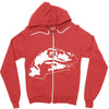ask me about my raptor! Zipper Hoodie