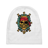 pirate bones skull Baby Beanies