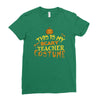 scary teacher costume Ladies Fitted T-Shirt