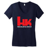hk heckler and koch Women's V-Neck T-Shirt