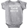 schrute farm beets Baby Bodysuit