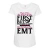 Maybe I Was Too Late To Be His First But Right Now I'm Happy To Be His Maternity Scoop Neck T-shirt