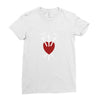 three of swords Ladies Fitted T-Shirt