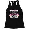 it' ok to stare at my cupcakes they are delicious Racerback Tank