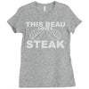 steak Ladies Fitted T-Shirt
