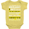 Legends Are Born In August Baby Onesie