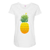 pineapple christmas tree Maternity Scoop Neck T-shirt