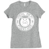 evil dr doctor porkchop Ladies Fitted T-Shirt