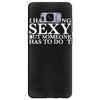 i hate being sexy printed Samsung Galaxy S8 Plus