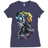 wolf Ladies Fitted T-Shirt
