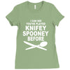 knifey spooney Ladies Fitted T-Shirt