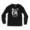 round neck dog wolf Long Sleeve Shirts