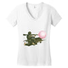 bazooka Women's V-Neck T-Shirt