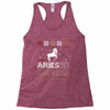 santa aries xhristmas ugly t shirts Racerback Tank