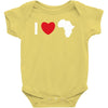 i love africa Baby Bodysuit