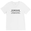 Feminism V-Neck Tee