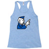 go to jail monopoly Racerback Tank