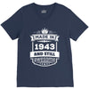 Made In 1943 And Still Awesome V-Neck Tee