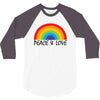 Peace &amp; Love 3/4 Sleeve Shirt