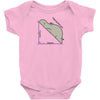 hypotenuse math humor Baby Onesie