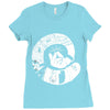 aw snap! Ladies Fitted T-Shirt
