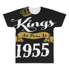 kings are born in 1955 All Over Men's T-shirt