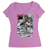 hook jaw 1, ideal gift or birthday present Women's Triblend Scoop T-shirt