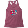 rhino splat Racerback Tank