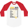Gemini Facts Servings Per Container 3/4 Sleeve Shirt