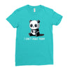 can't adult today Ladies Fitted T-Shirt