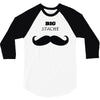 big stache 3/4 Sleeve Shirt