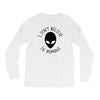 i don't believe in humans Long Sleeve Shirts