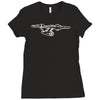 star trek enterprise inspired Ladies Fitted T-Shirt