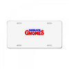Sherlock Gnomes License Plate