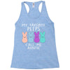 peeps bunnies Racerback Tank