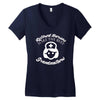 retired nurses are best grandmas Women's V-Neck T-Shirt