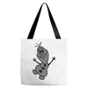 olaf frozen disney cartoon Tote Bags