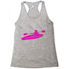 kayak chick Racerback Tank