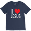 i love jesus V-Neck Tee
