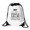 papa's Drawstring Bags