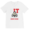 we all lift down here V-Neck Tee