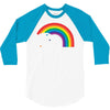 rainbow 3/4 Sleeve Shirt