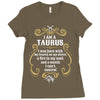 i am a taurus Ladies Fitted T-Shirt