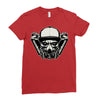 gas mask Ladies Fitted T-Shirt