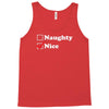 more nice than naughty Tank Top