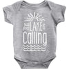 the lake is calling Baby Bodysuit